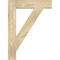 Ekena Millwork Traditional Block Rough Sawn Bracket, Douglas Fir, 4"W x 22"D x 30"H BKT04X22X30TRA05RDF - alternate 4